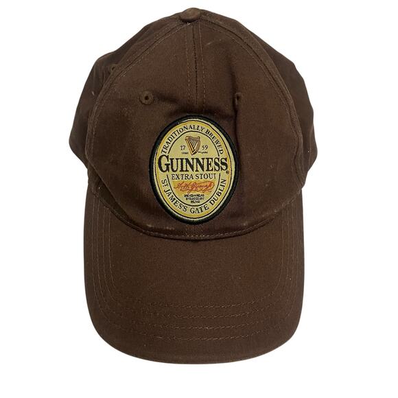 Guinness Beer Official Brown Logo Baseball Cap - Picture 1 of 5